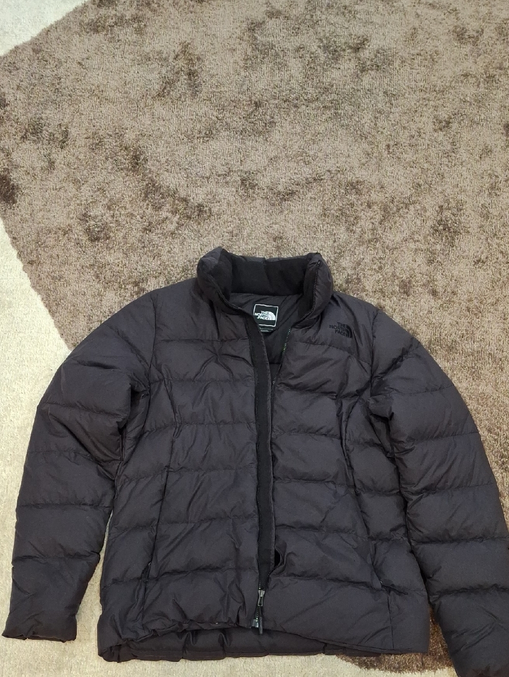 The North Face Men's Down Puffer Jacket - Charcoal